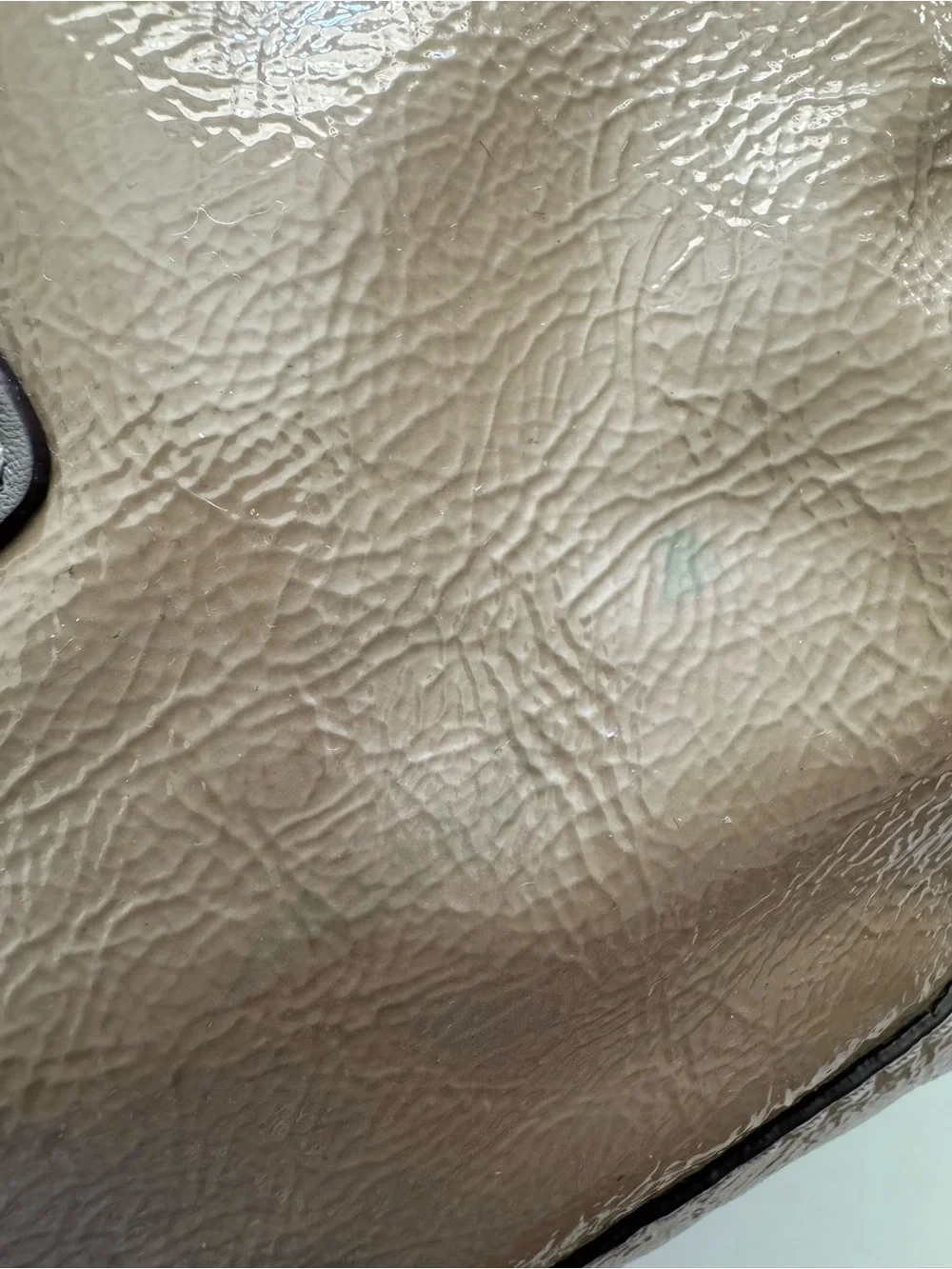 Coach Vintage Chelsea Peyton Carryall Leather Satchel with Turnlock